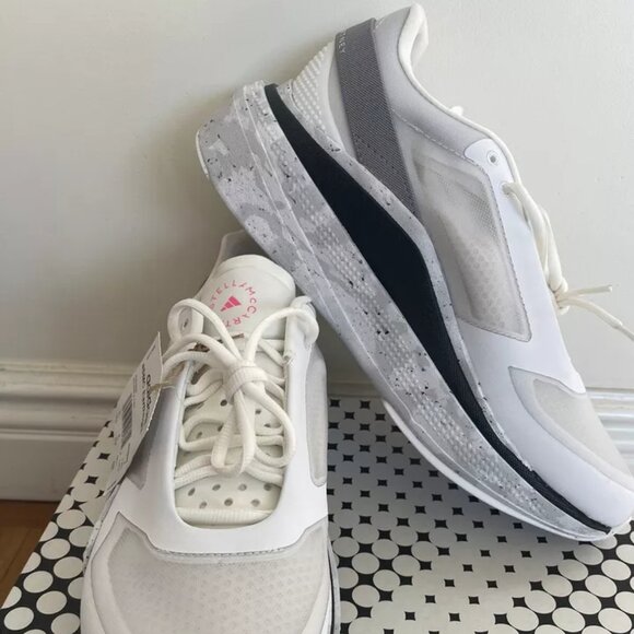 ADIDAS Stella McCartney Earthlight Mesh Sneakers US 10 VEGAN WORN 1x - Picture 2 of 6